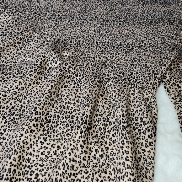 Urban Romantics size Large Leopard babydoll top - Picture 4 of 8